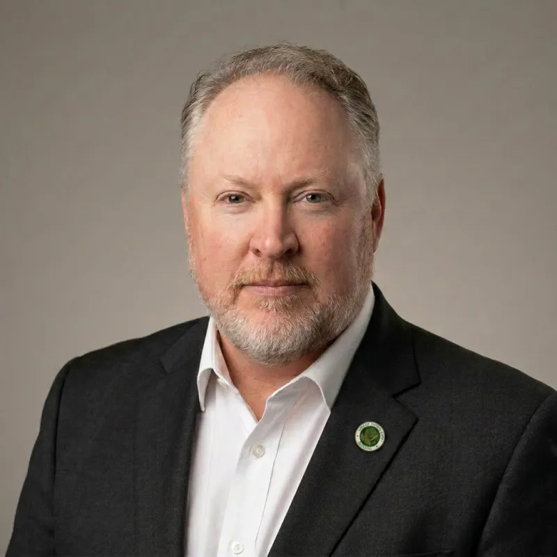 Portrait of Chase Florance, General Counsel at Fender Financial